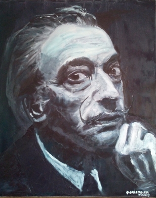 Portrait de Dali